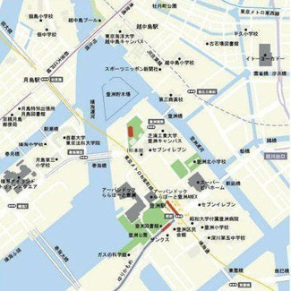 【地図】 | キャナルスクウェア豊洲
