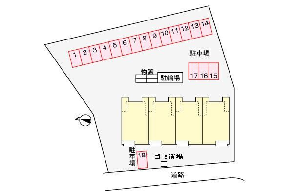 【駐車場】グラシエル