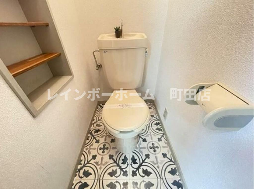 セレクトハイツ※初期費用分割あと払いサービス利用可能物件のトイレ