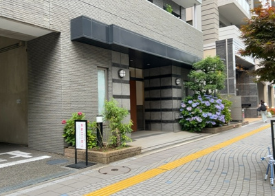 【外観】 | レクセルマンション本厚木 | 道幅が広い場所は日当たりや風通が良好です。幅が広いのですれ違いも可能ですし大きな車でも駐車可能！一方で、大型車が通ることも多くなるため交通量の増加により騒音に繋がります。また土地の値段が高くなります。