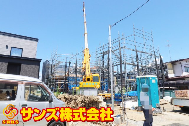 郡山市大槻町字針生金畑　　　  １号棟　　　柴宮小学校、郡山第１中学区　の外観|南東側から見た外観♪