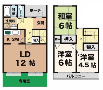 ファニータウン坂口の間取り