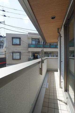 シャーメゾン北砂のバルコニー