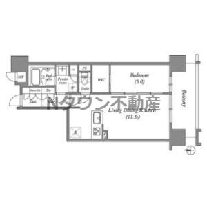 【間取り】 | オーパスレジデンス名古屋ステーション | 間取りです。