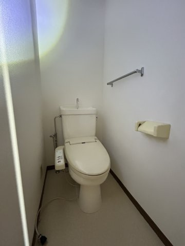 ダイアモンド新白河Ⅱのトイレ|コンパクトで使いやすいトイレです