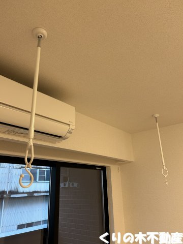 【設備】 | リヴェール | 室内物干しです
