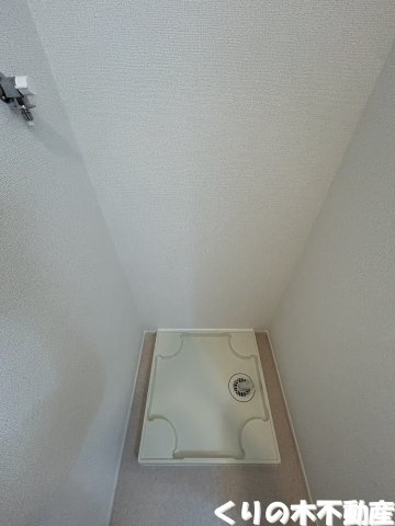 【設備】 | リヴェール | 室内洗濯機置き場です