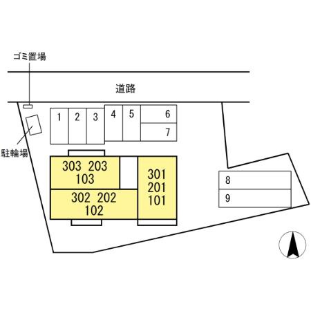 【区画図】 | D-resena丸山N