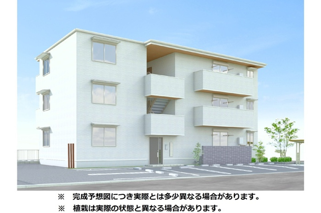 【外観】 | D-resena丸山N | N棟外観パース