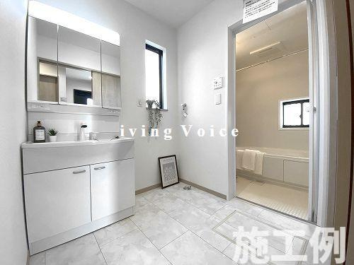 【仲介手数料０円】平塚市纒4丁目　新築一戸建て　全6棟の脱衣所|平塚市纒4丁目　新築一戸建て　全6棟