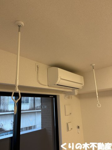 【設備】 | リヴェール | 室内物干しです