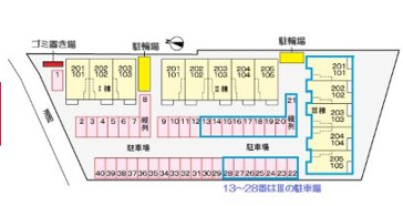 【区画図】 | エパヌィールさくら　Ⅰ