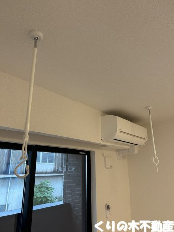 【設備】 | リヴェール | 室内物干しです