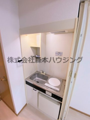 【キッチン】 | 　プチプルージュ | コンパクトなキッチンで掃除もラクラク