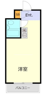 【間取り】 | グランドハイツ八丁堀 | 間取りです。