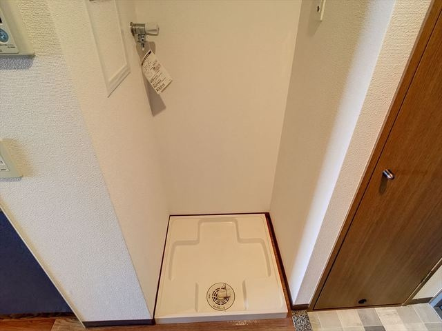 STUDIO　APARTMENT　KICHIの設備|洗濯パン付きです♪お一人の時間でバスタイムが楽しめます。