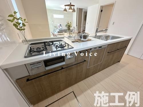 【仲介手数料０円】秦野市第3渋沢　新築一戸建てのキッチン|秦野市第3渋沢　新築一戸建て