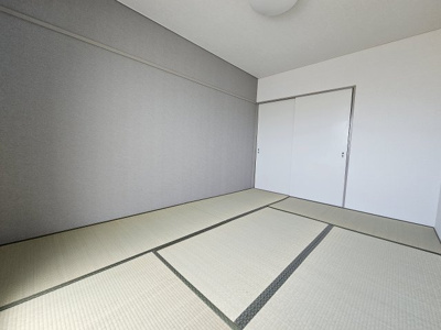 【和室】 | キャステール祐 | アクセントクロス採用しました♪