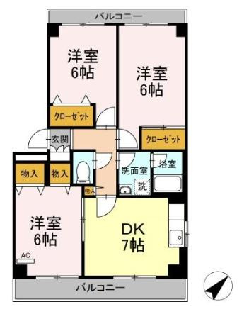 【間取り】 | ベルエアーガーデン