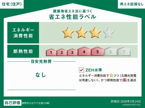 【その他】 | 【仲介手数料０円】秦野市ひばりヶ丘第2　新築一戸建て　全4棟 | 秦野市ひばりヶ丘第2　新築一戸建て　全4棟
