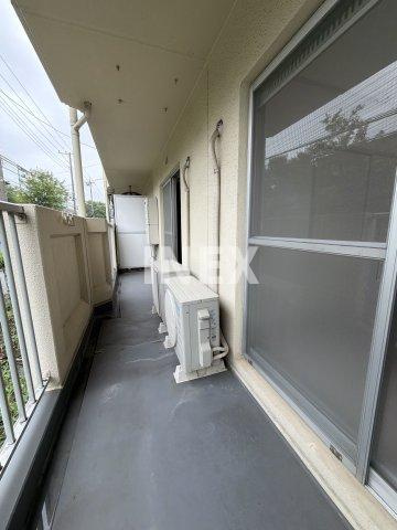 横浜市港南区港南台７丁目の賃貸マンションのバルコニー