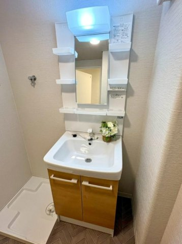 日商岩井香枦園マンション2号棟の独立洗面台|2026年5月　新調