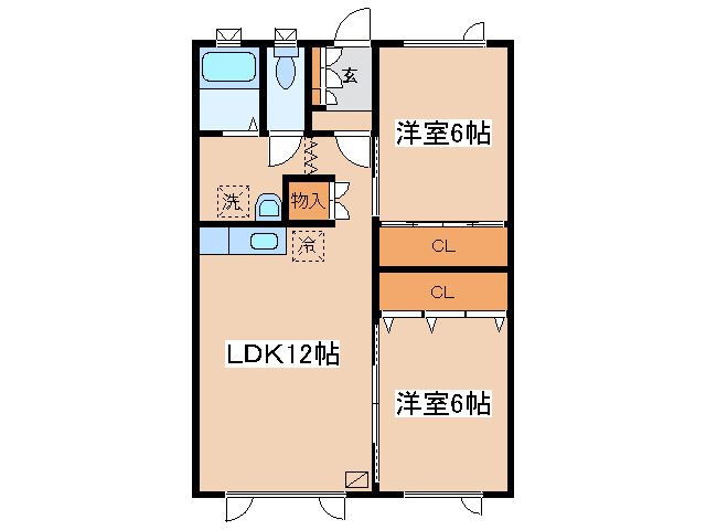 エスポワールの間取り