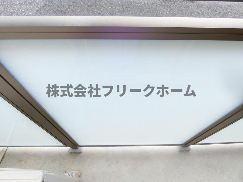 三鷹市牟礼６丁目のアパートのバルコニー