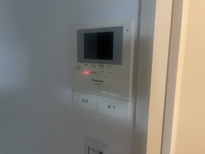 【セキュリティ】 | シャレオ上大市　南棟 | モニター付きインターホン