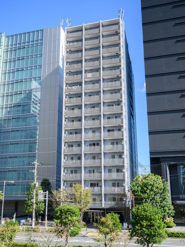 マンション外観画像です。