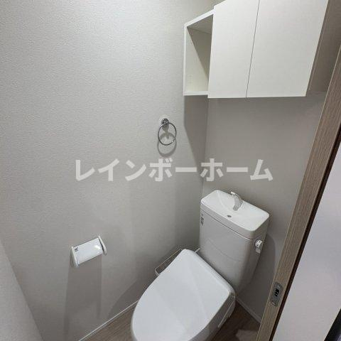 草加市瀬崎２丁目のアパートのトイレ