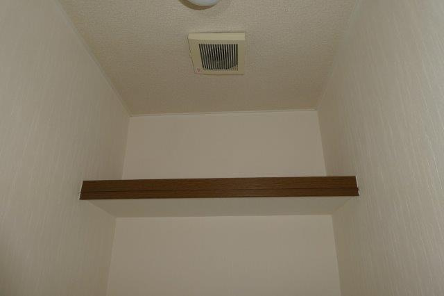 ウイステリアコート田ノ上Ⅱのトイレ|トイレ棚