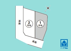 西宮市剣谷町の区画図