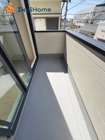 明石市大道町1丁目　1期　全2棟　1号棟　新築戸建のバルコニー|【ホームページに現地動画掲載中】●年中無休：当日予約可●バルコニーには屋根はございません！