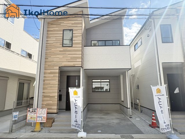 明石市大道町1丁目　1期　全2棟　1号棟　新築戸建の駐車場|【ホームページに現地動画掲載中】●年中無休：当日予約可●インナーガレージとなっております。