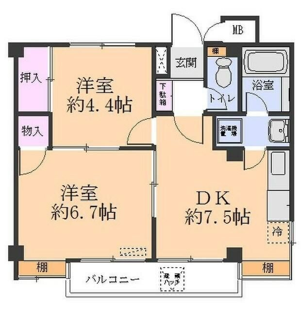 相模原市中央区共和４丁目のアパート