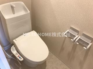 福知山市字前田のアパートのトイレ|ウォシュレットも完備◆