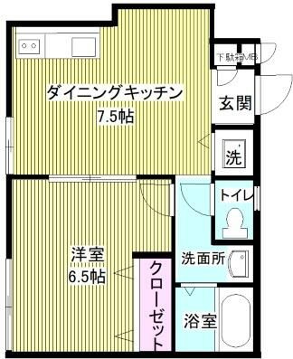 横浜市中区柏葉のアパート