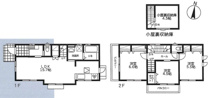 東大和市中央1丁目　新築戸建　【全2棟】の画像