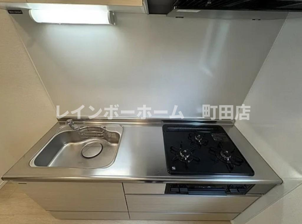 MOK-TERRACE　HACHIOJI※初期費用分割あと払いサービス利用可能物件のキッチン|※別号室参考写真