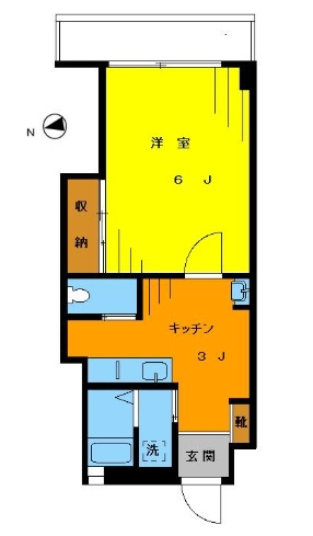 シャンボール新高円寺の間取り
