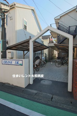 クレインSKのエントランス