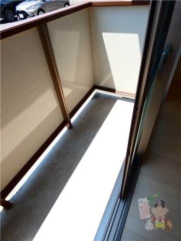 ラ・ヴィータ国富　参番館のバルコニー