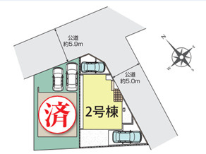 千葉市中央区村田町　新築分譲住宅２号棟