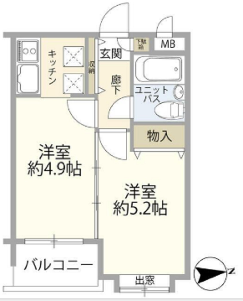 シティオ多摩川の間取り|間取り