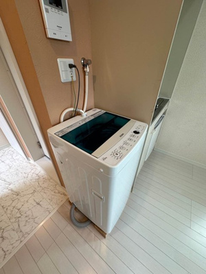 【その他】 | ユナイトMocaRooms | ※参考写真※キッチン横にある室内洗濯機置き場です♪室内に置けるので洗濯機が傷みにくい☆