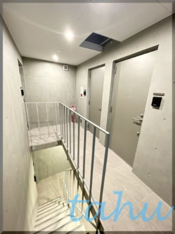 板橋区仲町の賃貸マンションの玄関|同仕様