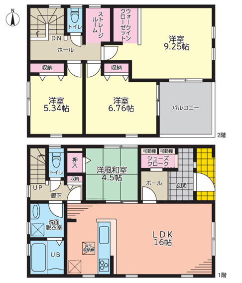 藤沢市打戻　中古戸建の間取り