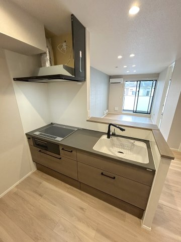 レジデンスヒューゲル鶴ヶ丘Ⅱのキッチン