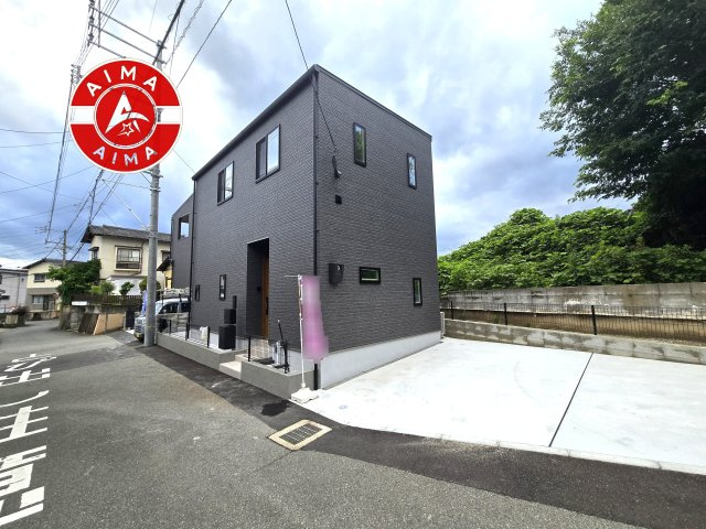 大野城市乙金東3丁目第1-2棟（1号棟）の外観|デザイン性のある外観です。